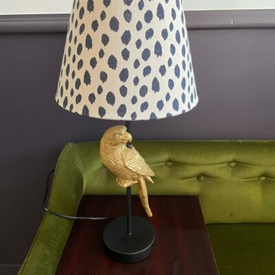 Gold Parrot Table Lamp