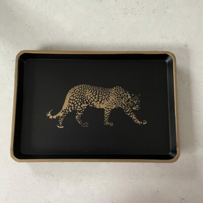 Leopard Print Tray