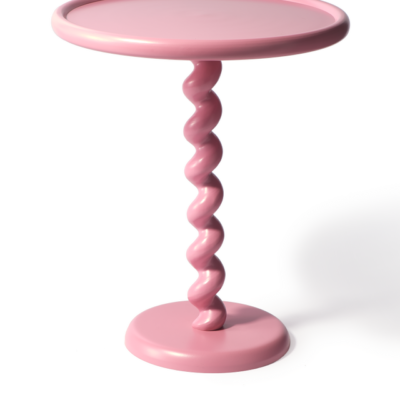 Polspotten Twisted Side Table Pink